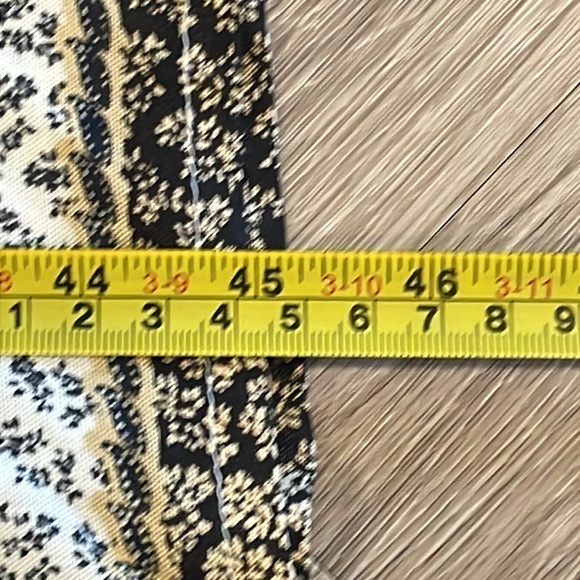 Japna Women’s Kimono Cardigan One Size White Mix Paisley Floral Open Front Boho - Picture 9 of 11